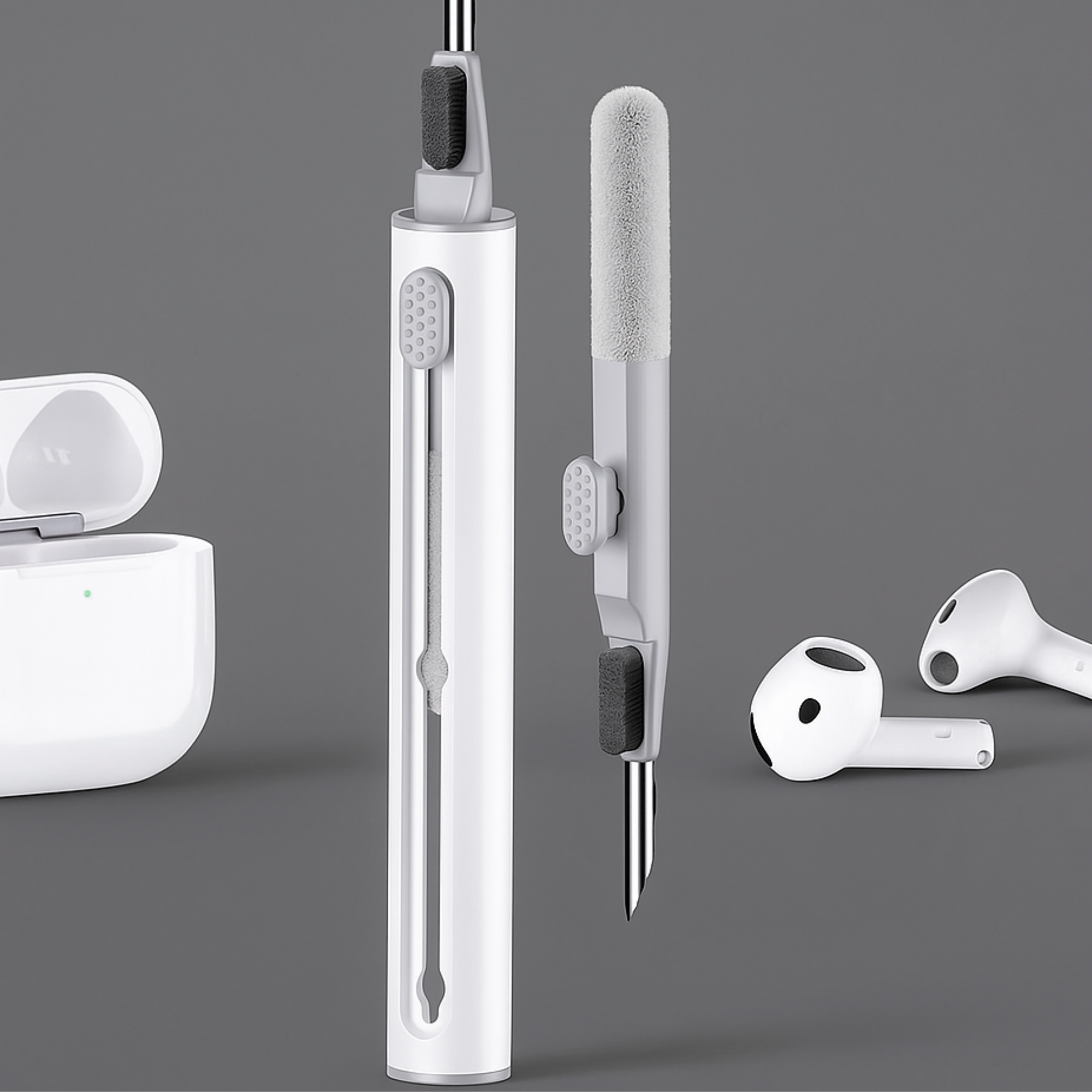 3-in-1 Earphone & AirPods Cleaner Pen – Safe & Portable
