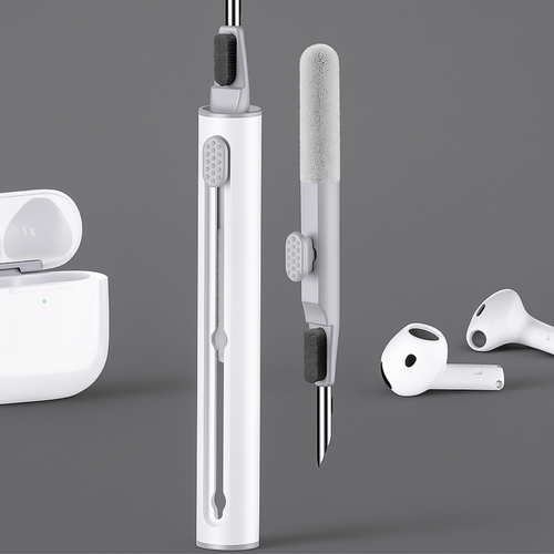 3-in-1 Earphone & AirPods Cleaner Pen – Safe & Portable