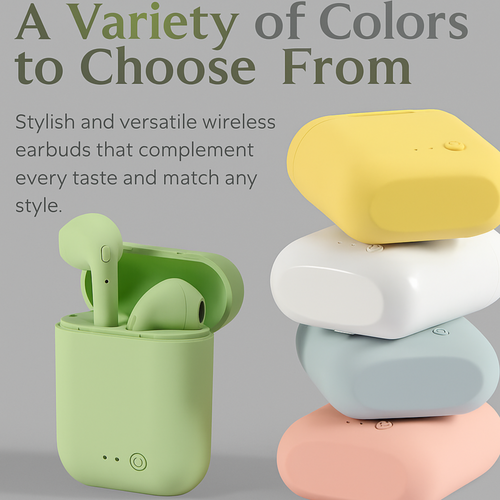 Macaron Mini2 Wireless Earbuds – Lightweight, Colorful, Crystal Sound